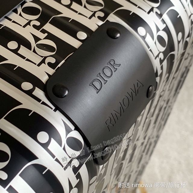 Rimowa拉杆箱 66657 全鋁鎂合金 2020年巴黎春夏新品 Dior x Rimowa聯名 日默瓦拉箱 Dior行李箱xzx1165